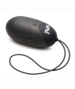 Bang 25x Rechargeable Silicone XL Egg with Remote Control - Black