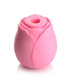 Inmi Bloomgasm Rose 10X Silicone Rechargeable Clitoral Stimulator - Pink