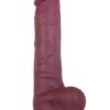 Gender X Sweet Tart Color Changing Silicone Dildo - Purple To Pink
