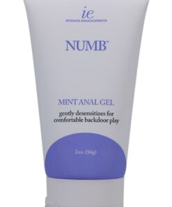 Intimate Enhancements Numb Anal Gel 2oz -Bulk - Mint