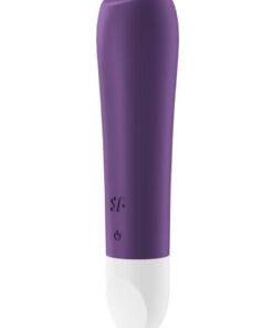 Satisfyer Ultra Power Bullet 2 Rechargeable Silicone Bullet Vibrator - Purple