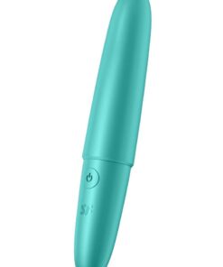 Satisfyer Ultra Power Bullet 6 Rechargeable Silicone Bullet Vibrator - Teal