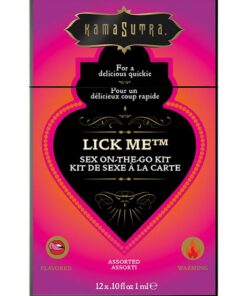 Kama Sutra Lick Me Sex-To-Go Kit