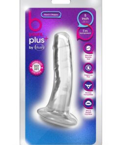 B Yours Plus Hard n` Happy Realistic Dildo 5.5in - Clear