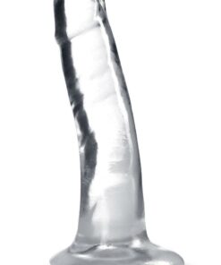 B Yours Plus Hard n` Happy Realistic Dildo 5.5in - Clear