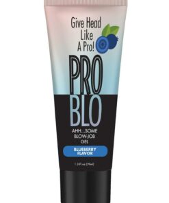 ProBlo Oral Pleasure Flavored Gel 1.5oz - Blueberry