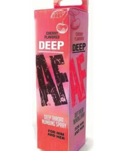 Deep AF Deep Throat Numbing Spray 1oz - Cherry