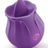 Inya The Kiss Rechargeable Silicone Clitoral Stimulator - Purple