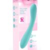 Rock Candy Refined Dreamland Rechargeable Silicone G-Spot Vibrator - Blue