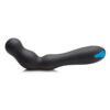 Trinity Men Rechargeable Silicone Beaded Prostate Vibrator - Black