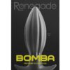 Renegade Bomba Silicone Anal Plug - Small - Black