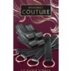 Bondage Couture PU Leather Tie Down Straps - Black
