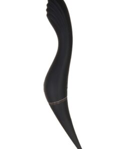 Tantalizing Teaser Rechargeable Silicone Dual End Vibrator - Black