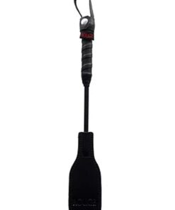Rouge Mini Leather Oval Paddle - Black