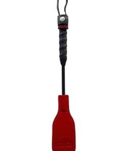 Rouge Mini Leather Oval Paddle - Red