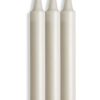 LaCire Drip Pillar Candles - White