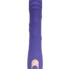 Nu Sensuelle Roxii Rechargeable Silicone Wand with Roller Motion - Ultra Violet
