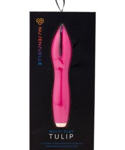 Nu Sensuelle Tulip Rechargeable Silicone Clitoral Stimulator - Magenta