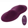 Lust Remote Control Dual Rider Rechargeable Silicone Massager - Purple