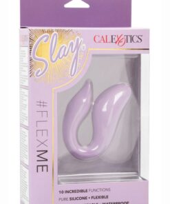 Slay #FlexMe Rechargeable Silicone Vibrator - Purple