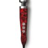 Doxy Die Cast 3 Wand Plug-In Wand Massager - Rose Pattern Red/Black