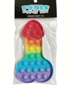 Penis Pop-It Toy - Rainbow