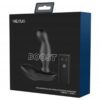 Nexus Boost Rechargeable Silicone Prostate Massager with Remote Control - Black