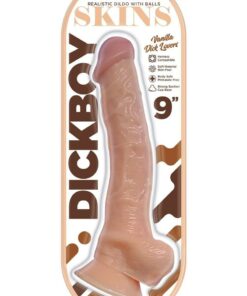 Dickboy Skins Vanilla Lovers Dildo 9in