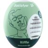 Satisfyer Masturbator Egg 3 Pack Set (Riffle) - Green