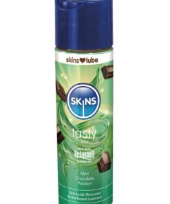 Skins Mint Chocolate Water Based Lubricant 4.4oz