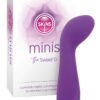 Skins Minis The Sweet G Silicone Vibrator - White/Purple