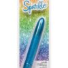 Sparkle Slim Vibrator - Blue