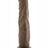 Dr. Skin Dr. Carter Silicone Dildo with Suction Cup 7.5in - Chocolate