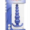 Cheeky X-6 Beads Silicone Anal Probe - Blue