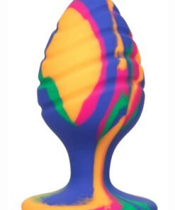 Cheeky Swirl Tie-Dye Silicone Plug Large - Multicolor