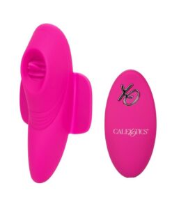 Lock-N-Play Remote Flicker Rechargeable Silicone Panty Teaser Panty Vibe - Pink