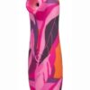 Naughty Bits Suck Buddy Playful Rechargeable Silicone Massager - Pink/Purple