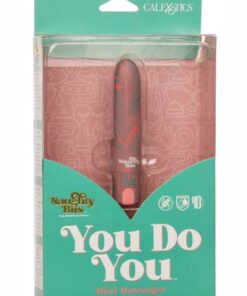 Naughty Bits You Do You Rechargeable Silicone Bullet Vibrator - Green/Pink