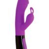 Ares 2.0 Rechargeable Silicone Double Stimulator - Purple/Black