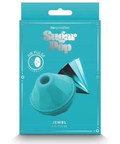 Sugar Pop Jewel Rechargeable Silicone Clitoral Stimulator - Teal