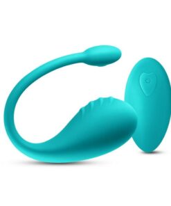 Inya Venus Rechargeable Silicone Vibrator with Remote Control - Teal