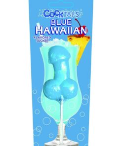 Candyprints Blue Hawaiian Cocktail Sucker
