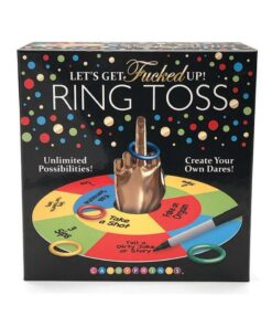 Let`s Get F Up Ring Toss Game