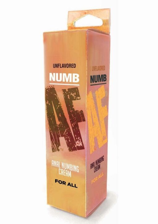 Numb AF Anal Numbing Cream 1.5oz - Unflavored