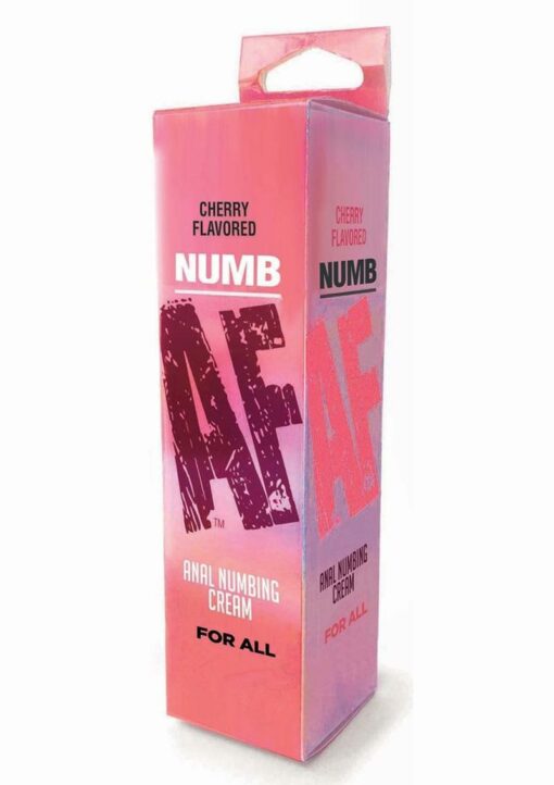Numb AF Anal Numbing Flavored Cream 1.5oz - Cherry