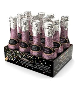 Glitterati Champagne Confetti (12 per Display) - Multicolor
