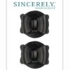 Sincerely Bow Ties Pasties - Black