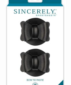 Sincerely Bow Ties Pasties - Black