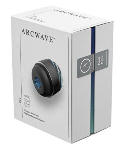 Arcwave Voy Silicone Dual End Adjustable Compact Stroker - Black/Grey