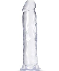 B Yours Plus Thrill n` Drill Realistic Dildo 9in - Clear
